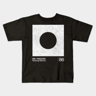 Washing Machine / Minimalist Graphic Artwork Design Kids T-Shirt